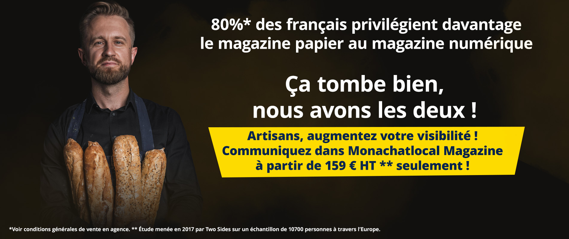 Publicité magazine papier par rapport au numérique